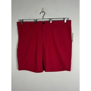 Tommy Bahama Chip Shot Shorts Island Zone Mens Sz 46 Coral Pink Red NEW NWT Golf